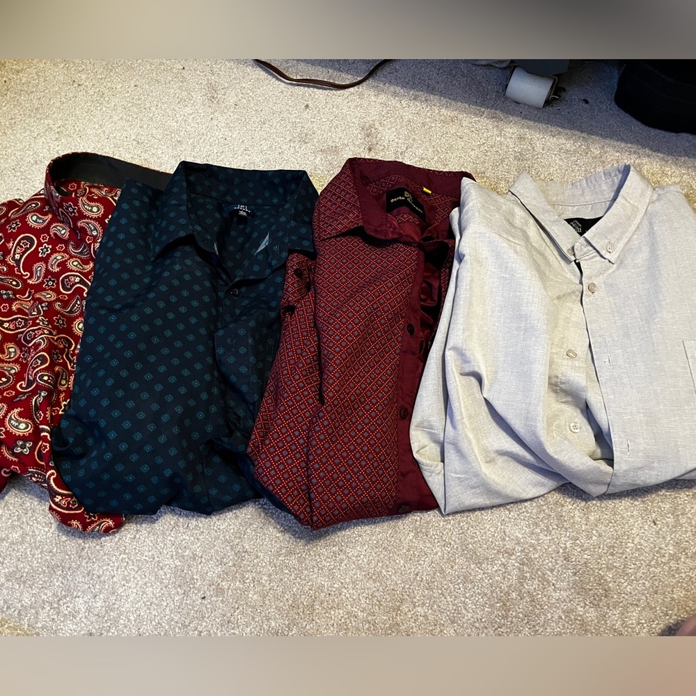 men’s dress shirts